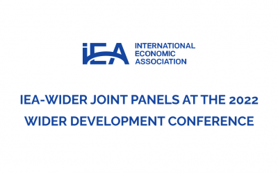 IEA-WIDER Joint Panels at the 2022 Wider Development Conference (in Partnership With Uniandes)